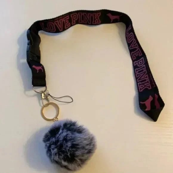 PINK Victoria's Secret LOVE PINK Lanyard - Picture 1 of 4